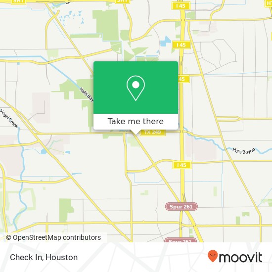 Check In map