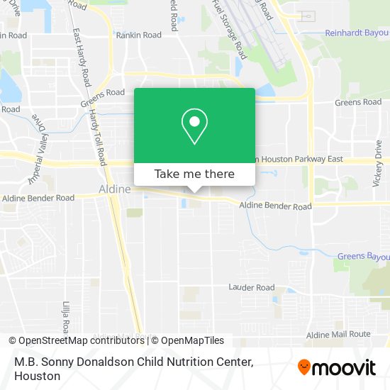 M.B. Sonny Donaldson Child Nutrition Center map