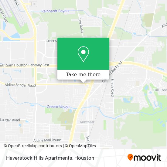 Haverstock Hills Apartments map
