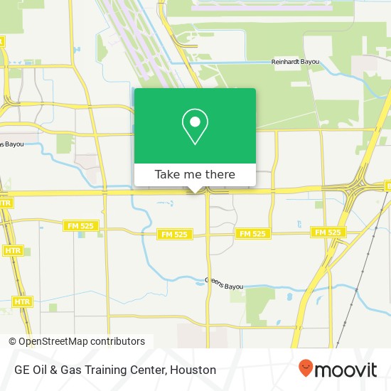 GE Oil & Gas Training Center map