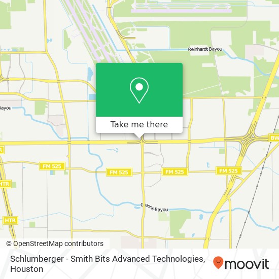 Mapa de Schlumberger - Smith Bits Advanced Technologies