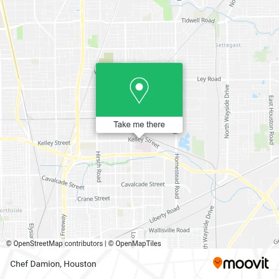 Chef Damion map