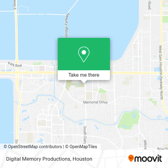 Digital Memory Productions map