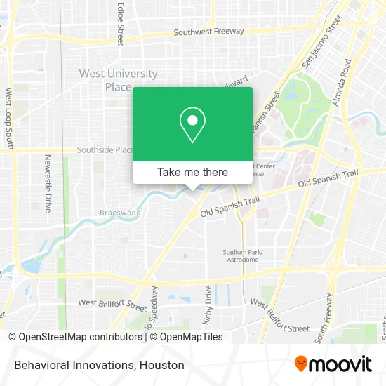 Behavioral Innovations map