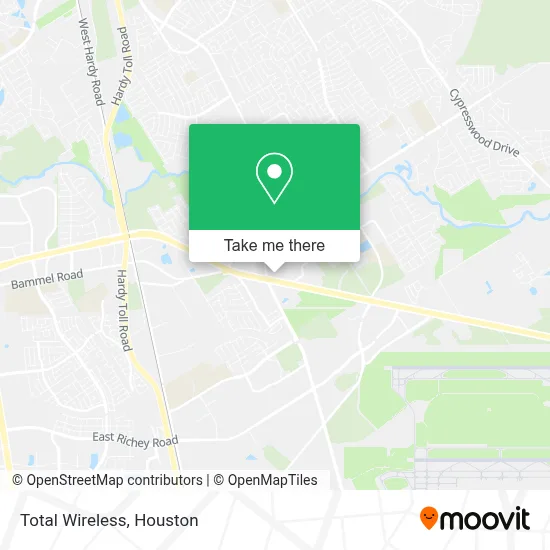 Total Wireless map