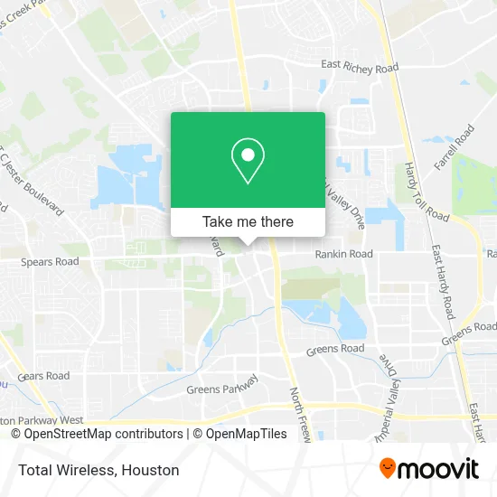 Total Wireless map