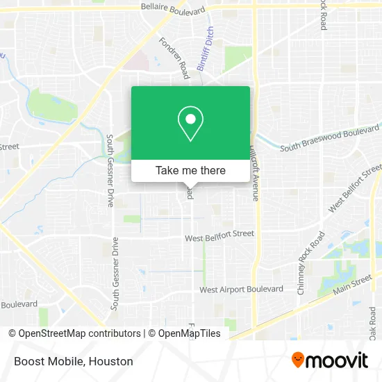Boost Mobile map