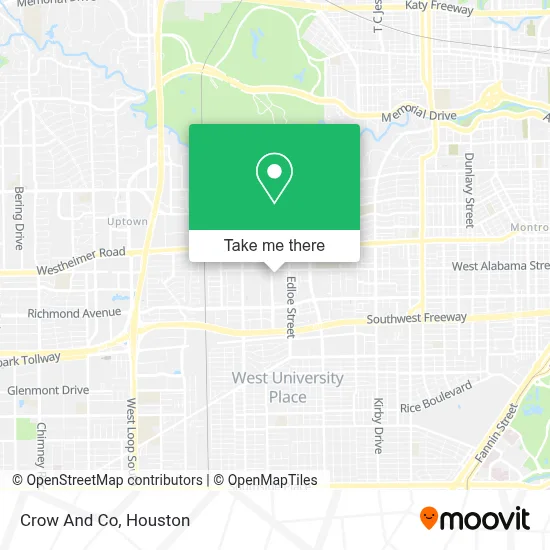 Crow And Co map