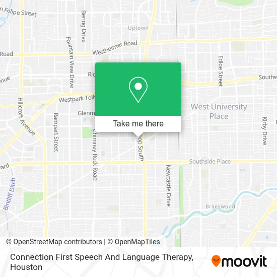 Connection First Speech And Language Therapy map
