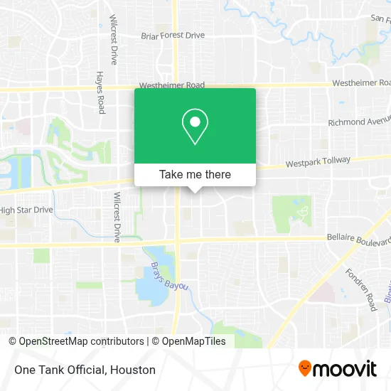 One Tank Official map