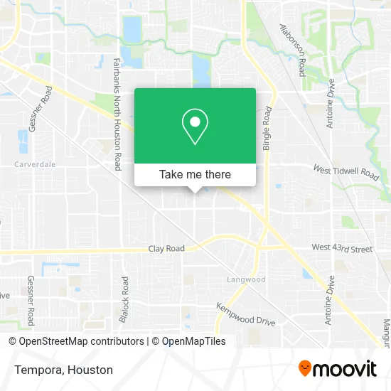 Tempora map