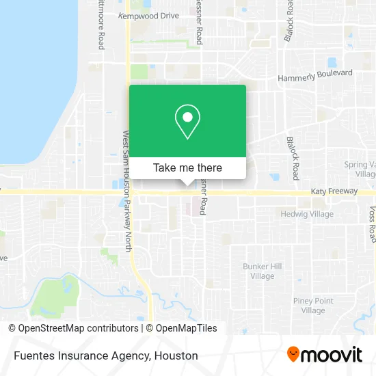 Fuentes Insurance Agency map