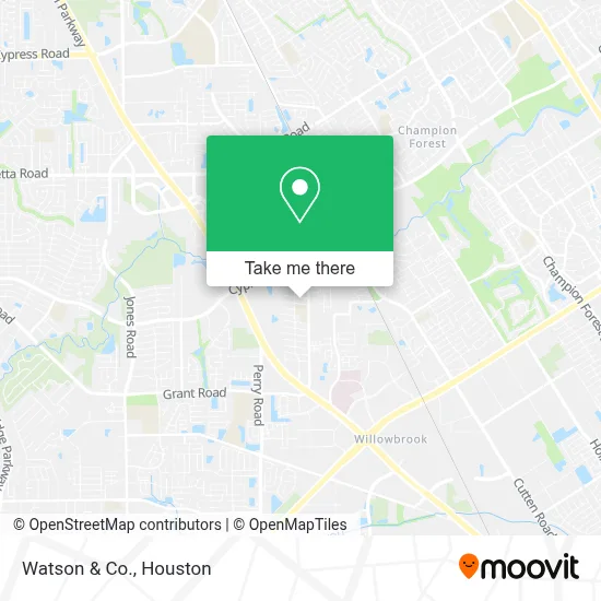 Watson & Co. map
