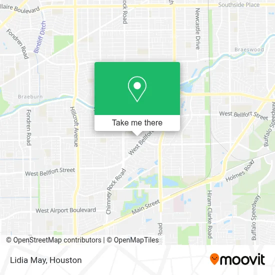 Lidia May map