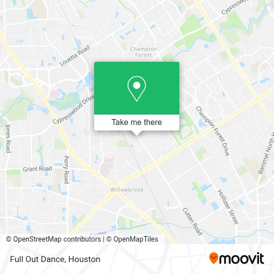 Full Out Dance map