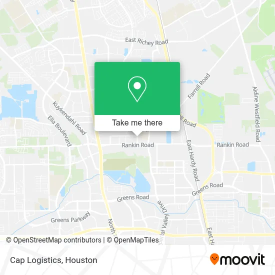 Cap Logistics map