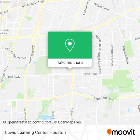 Lewis Learning Center map