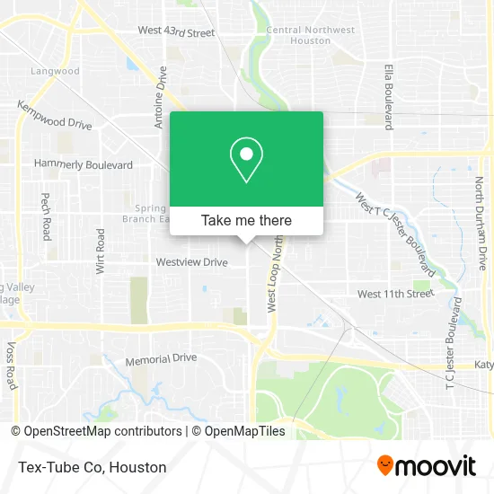Tex-Tube Co map