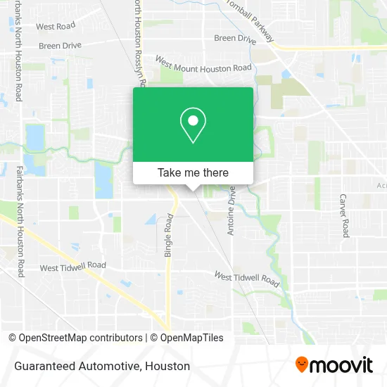 Guaranteed Automotive map