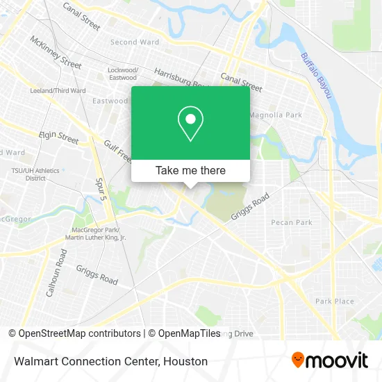 Walmart Connection Center map