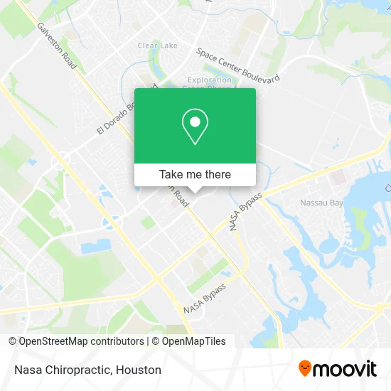 Nasa Chiropractic map