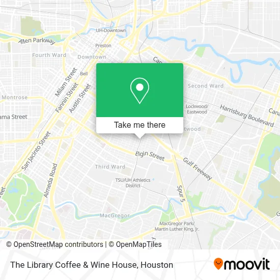 The Library Coffee & Wine House map
