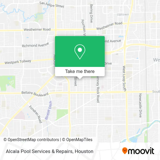Alcala Pool Services & Repairs map