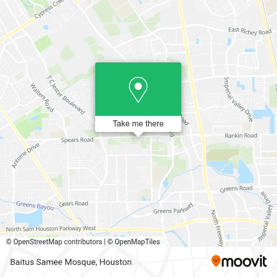 Baitus Samee Mosque map