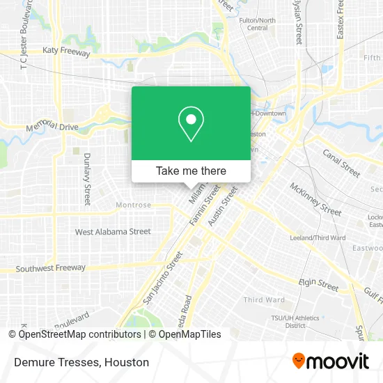 Demure Tresses map