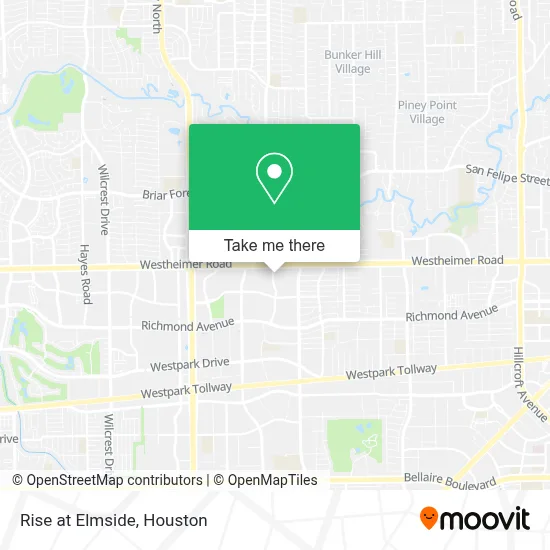 Mapa de Rise at Elmside