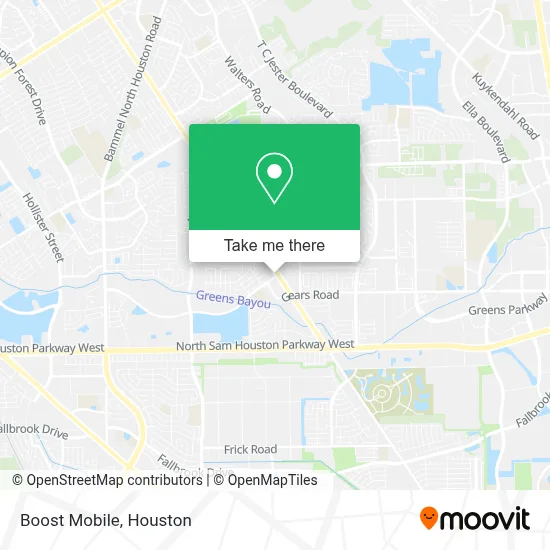 Boost Mobile map