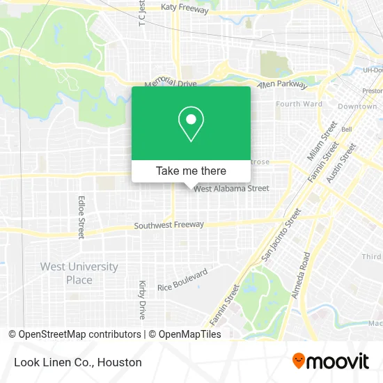 Look Linen Co. map