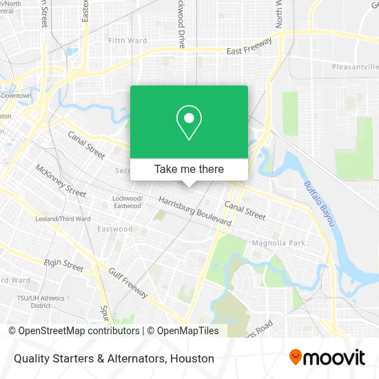 Quality Starters & Alternators map