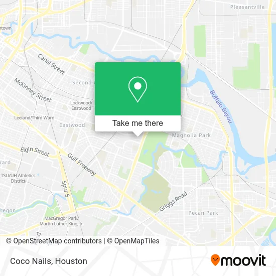 Coco Nails map