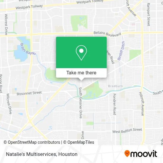 Natalie's Multiservices map