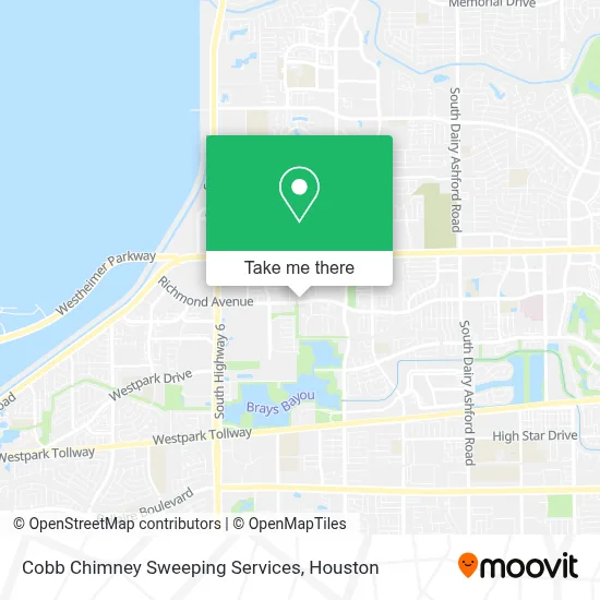 Cobb Chimney Sweeping Services map