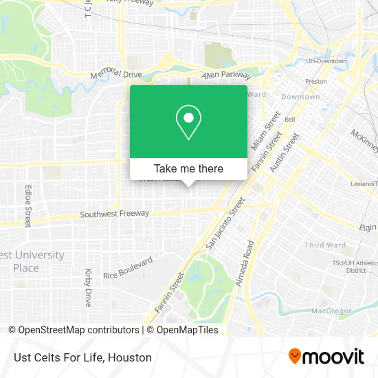 Ust Celts For Life map