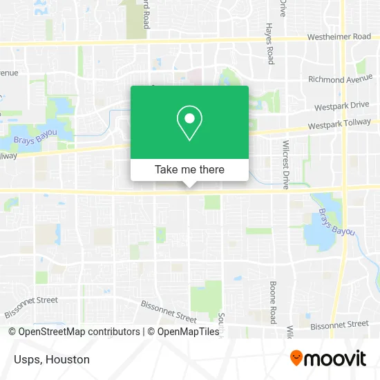 Usps map