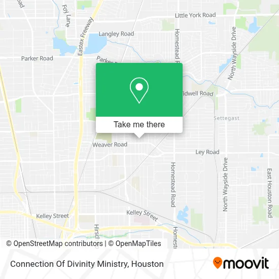 Connection Of Divinity Ministry map