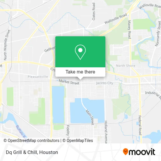 Dq Grill & Chill map