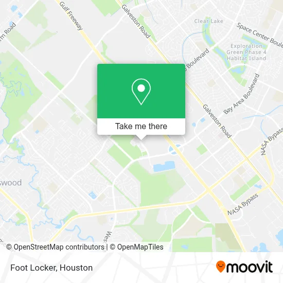Foot Locker map