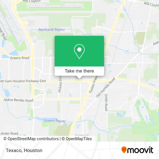 Texaco map