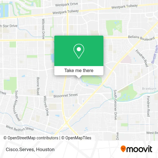 Cisco.Serves map