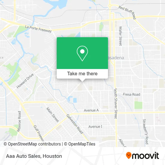 Aaa Auto Sales map