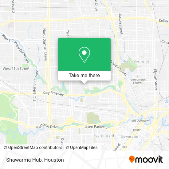 Shawarma Hub map
