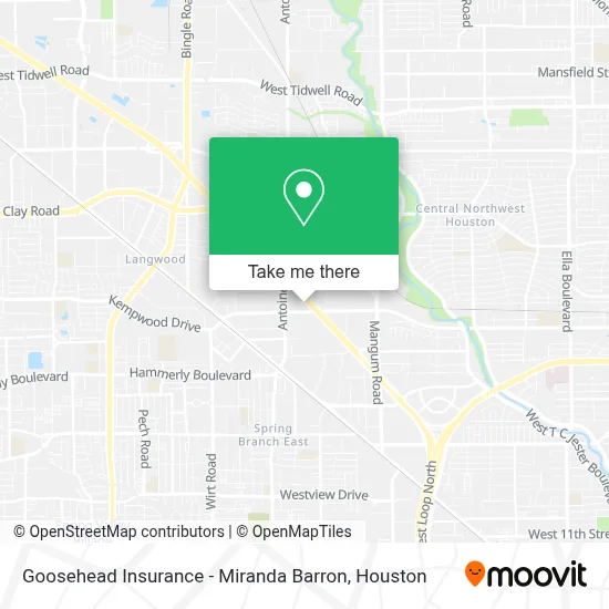 Goosehead Insurance - Miranda Barron map