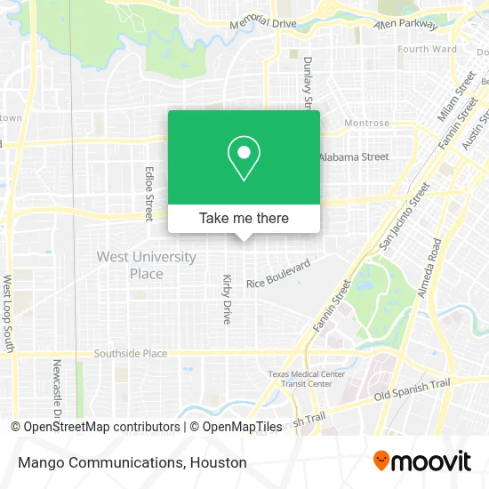 Mango Communications map