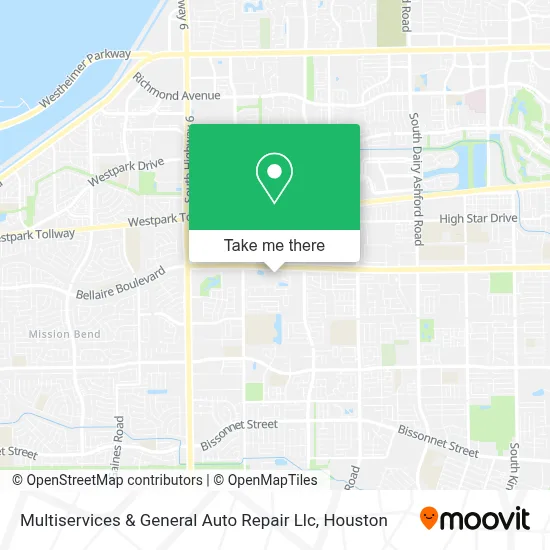 Multiservices & General Auto Repair Llc map