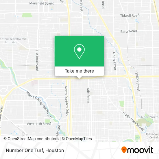 Number One Turf map