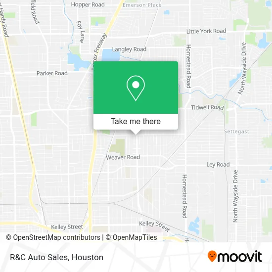 Mapa de R&C Auto Sales